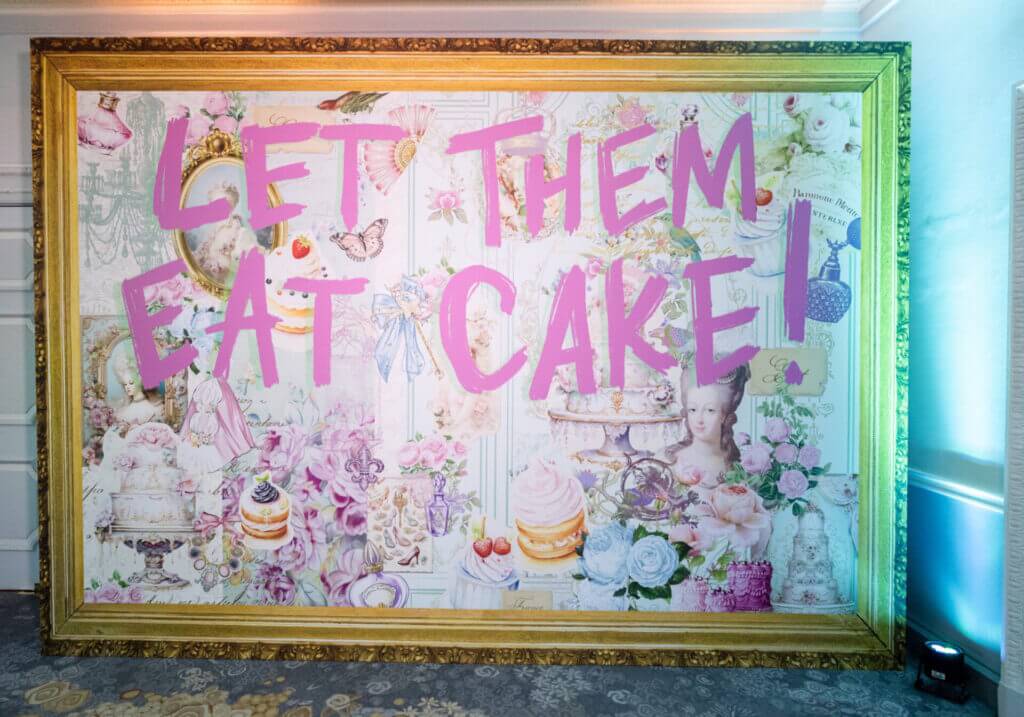 Let them eat cake - creative concept