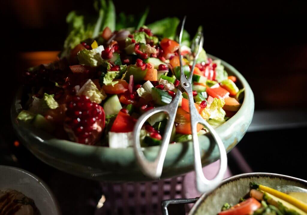 Example of fine dining options